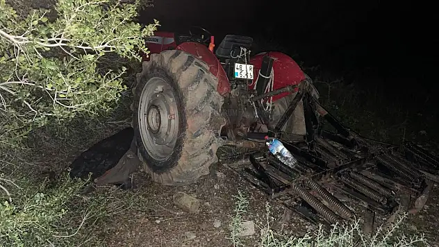 Traktör Kazasında 1 Kişi Hayatını Kaybetti