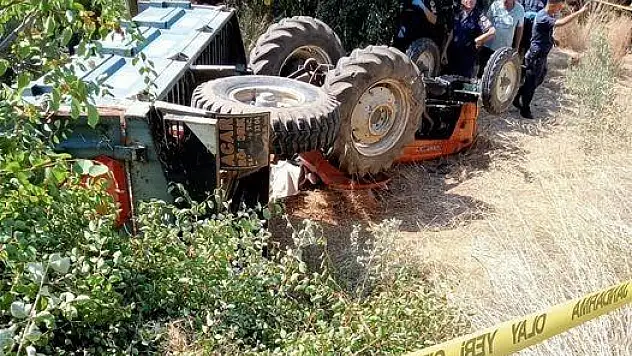Traktör Kazasında 66 Yaşındaki Şahıs Hayatını Kaybetti