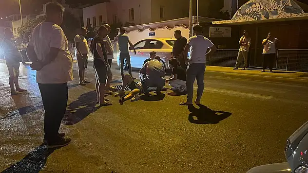 Tümseği Fark Etmeyince Düşüp Yaralandı