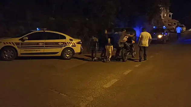 Turgutreis'de Meydana Gelen Kazada 1 Kişi Yaralandı