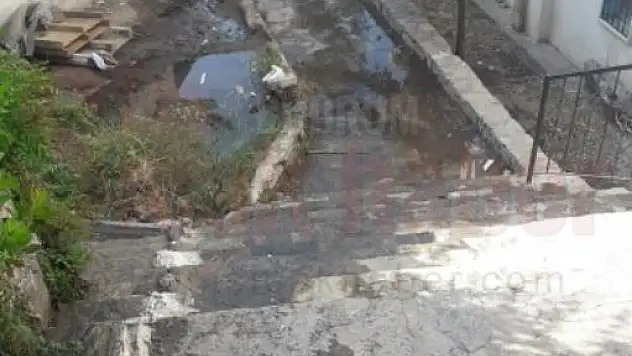 Turgutreis'de Sular Günlerdir Boşa Akıyor