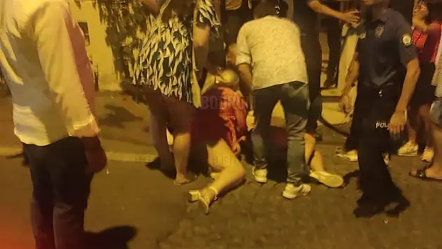 Turistler Birbirine Girdi Eğlence Hastanede Bitti