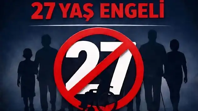 Türkiye Sakatlar Derneği'nden 27 yaş sınırına tepki