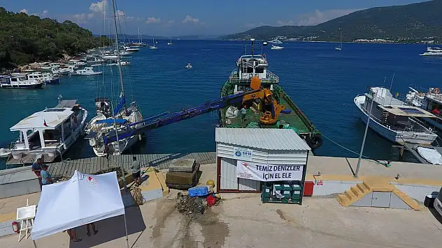 TURMEPA Atık Alım Teknesi Torba'da Hizmete Başlıyor