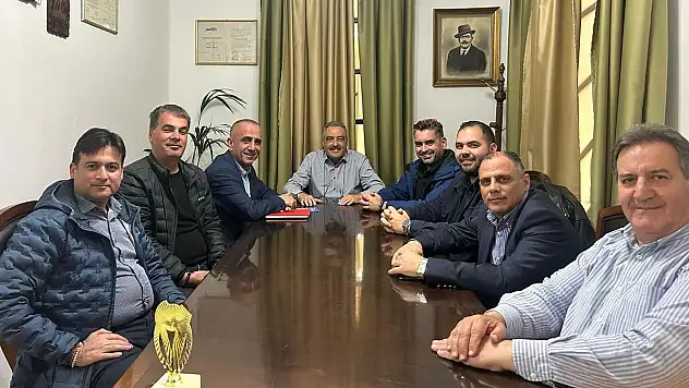 TÜRSAB Bodrum BTK Başkanı Mustafa Demir, Leros'ta Temaslarda Bulundu