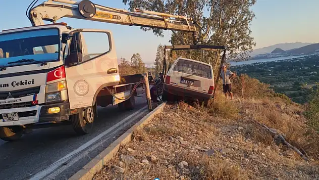 Uçuruma Düşmekten Son Anda Kurtuldu