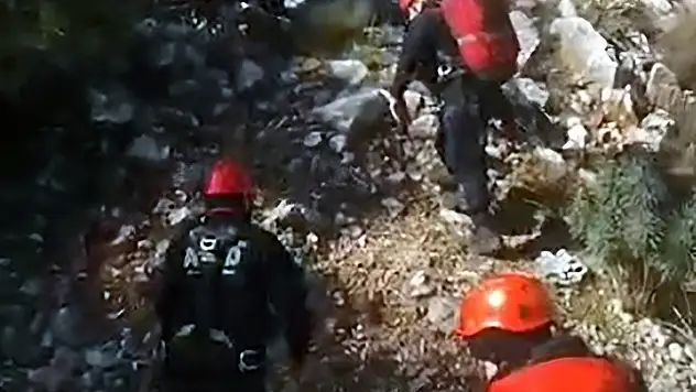 Uçurumdaki Keçi İçin AFAD Seferber oldu