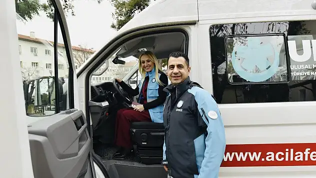 UMKE'ye tam donanımlı lojistik araç