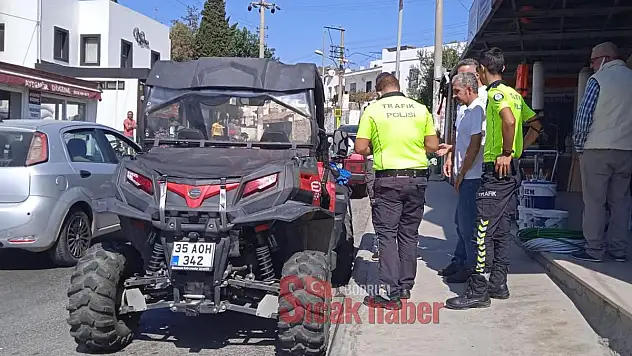 Umurca Mahallesinde ATV Yayaya Çarptı