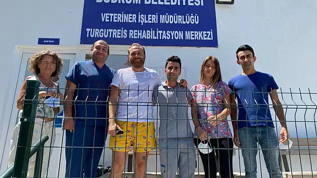 Ünlü Oyuncu Meriç Özkaya Turgutreis Hayvan Barınağına Ziyarette Bulundu