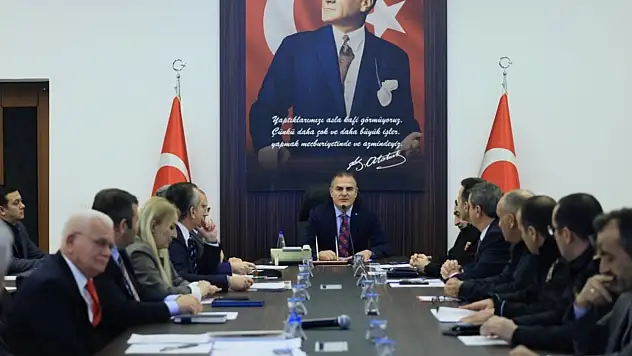 Vali Akbıyık Başkanlığında İl Spor Güvenliği toplantısı yapıldı