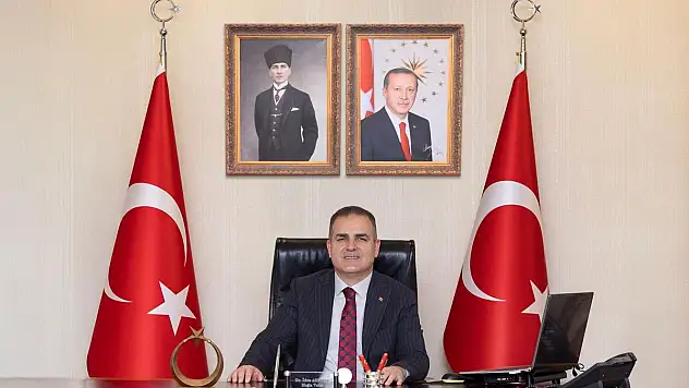 Vali Akbıyık'tan 23 Nisan Ulusal Egemenlik ve Çocuk Bayramı Mesajı