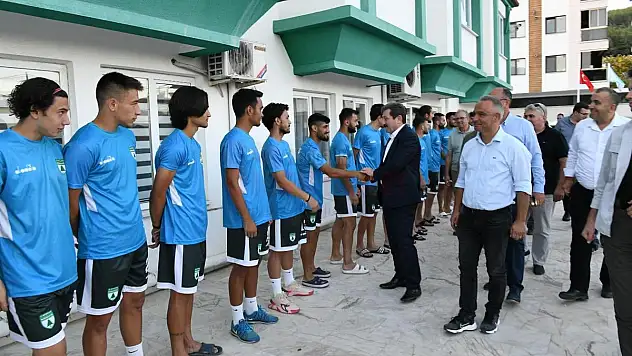 Vali Orhan Tavlı Ermaş Muğlaspor'u Ziyaret Etti