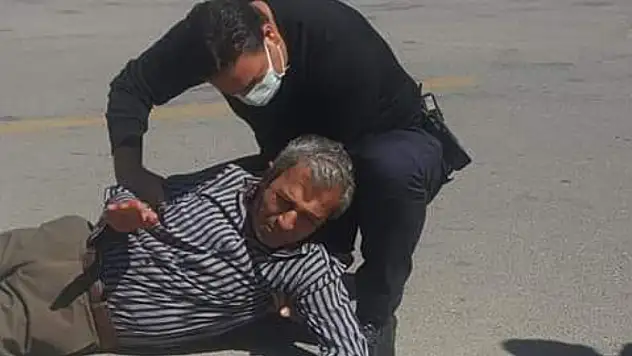 Valilik Önünde İntihar Girişimi