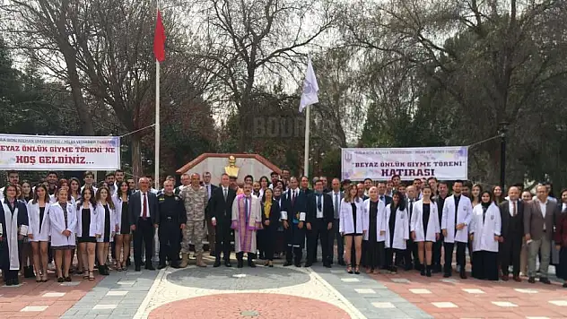 Veteriner Fakültesinde Beyaz Önlükler 4'üncü Kez Giyildi