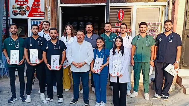 Veteriner hekimlerden geleceğin meslektaşlarına destek