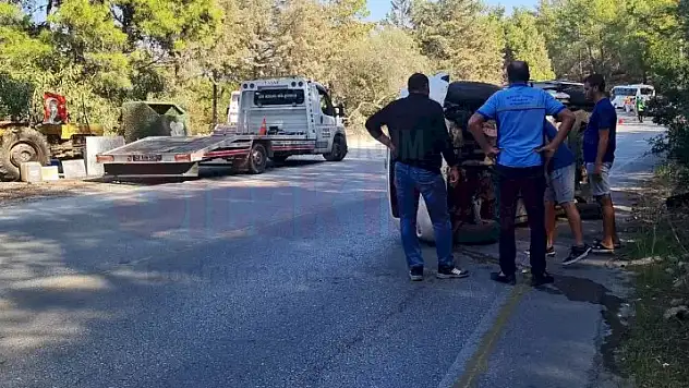 Yakınını Hastaneye Götürürken Kendi de Yaralandı