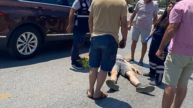 Yalıkavak Yolunda Meydana Gelen kazada 1 Kişi Yaralandı