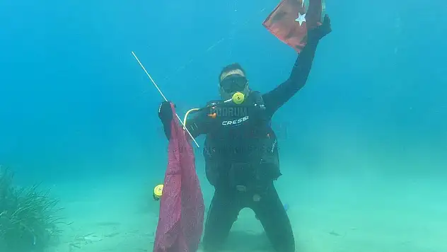 Yalıkavak'ta Deniz Dibi Temizliği