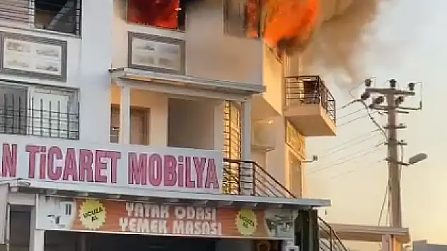 Yangın Maddi Hasarla Atlatıldı