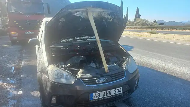 Yangın Maddi Hasarla Atlatıldı