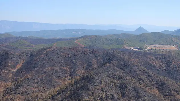 Yangından Sonra Bördübet Havadan Görüntülendi