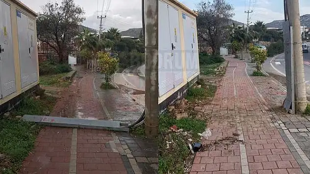 Yaptığımız Haber Üzerine Kablolar Yer Altına Alındı