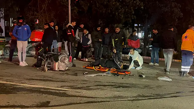 Yaralı genci yerde gören ağabeyi gözyaşlarına boğuldu