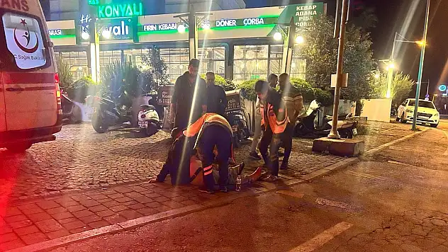 Yardım İsteyen Şahsa Araç Çarpıp Kaçtı!