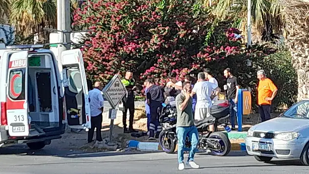 Yaya ve Köpeği Kazada Yaralandı