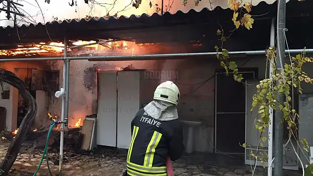 Yayla Evinde Çıkan Yangın Söndürüldü