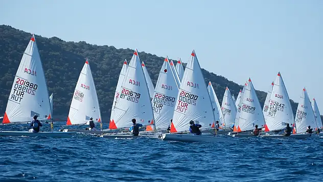 Yelken heyecanı başlıyor 5. Mandalin Kupası için start verildi