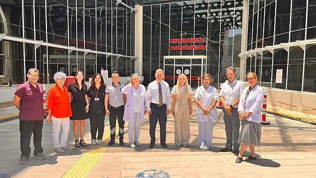 Yeni sağlık müdürü ilk haftasında beş kurum denetledi