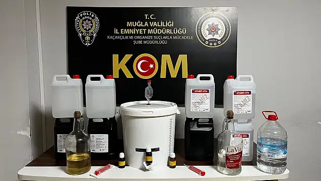 Yılbaşı Öncesi Kaçak Alkol Operasyonu