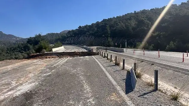 Yol çalışmasında patlatma yapılacak