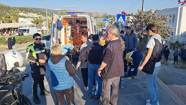 Yola Dökülen Yağ Kazaya Sebep Oldu