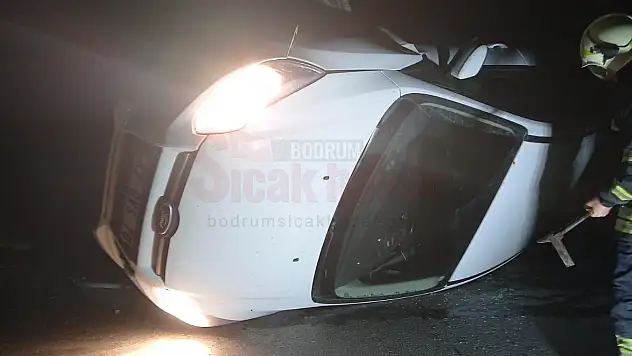 Yoldaki Taş Kazaya Sebep Oldu