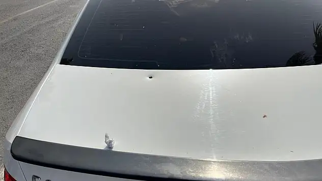 Yorgun Mermi Lüks Araca İsabet Etti