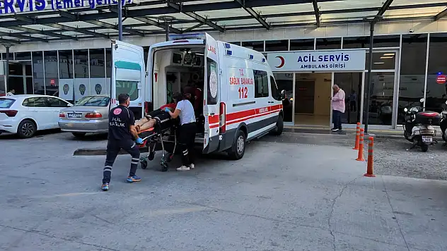 Yüksekten düşen işçi ağır yaralandı !