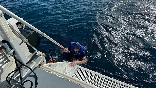 Yüzerek Yunanistan'a Geçmeye Çalıştı