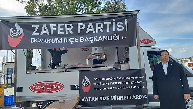 Zafer Partisi Şehitler Adına Lokma Döktürdü