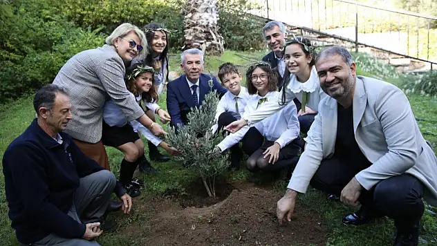 Zeytin kültürü öğrencilere aktarıldı