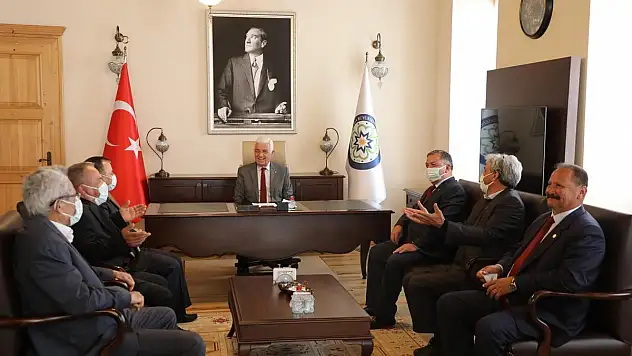 Ziraat Odaları'ndan Başkan Gürün'e Ziyaret