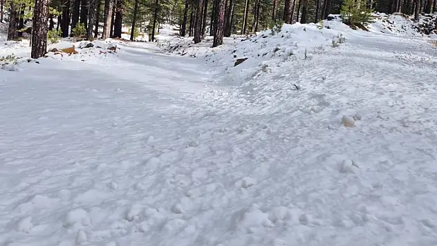 Zirveler beyaz sahiller güneşli