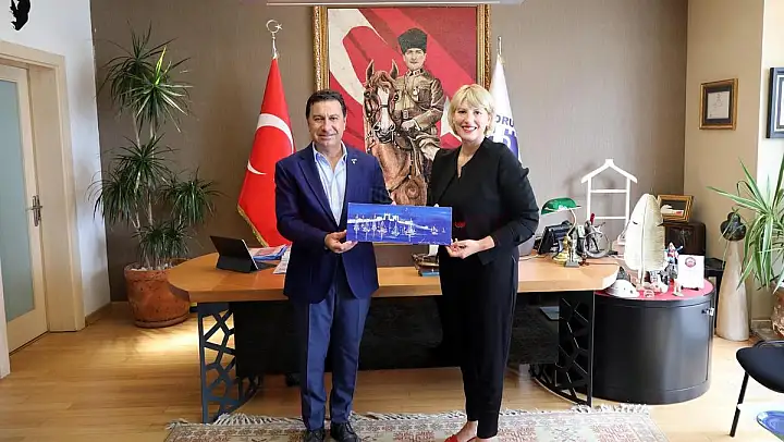 Birleşik Krallık Büyükelçisi ve Heyetinden Başkan Aras'a Ziyaret