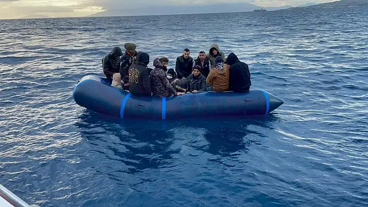 Bodrum Açıklarında, 38 Göçmen Kurtarıldı, 8 Göçmen Yakalandı