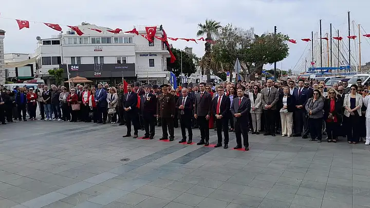 Bodrum'da 23 Nisan Kutlamaları Törenle Başladı