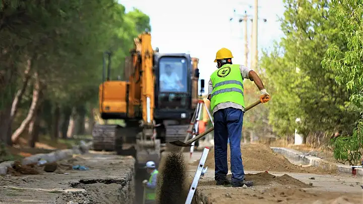 Bodrum'da Kanalizasyon Çalışmalarının Yüzde 89'u Tamamlandı