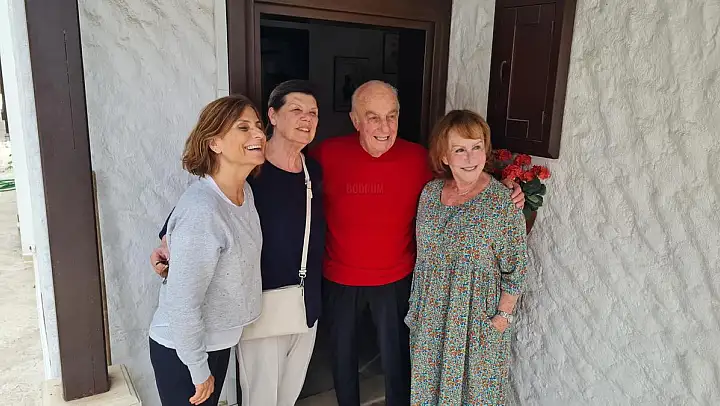 Çetin Doğan, Bodrum'daki Evine Geldi