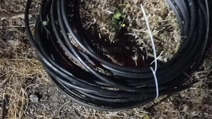Kablo Hırsızlarına Polisten Suçüstü